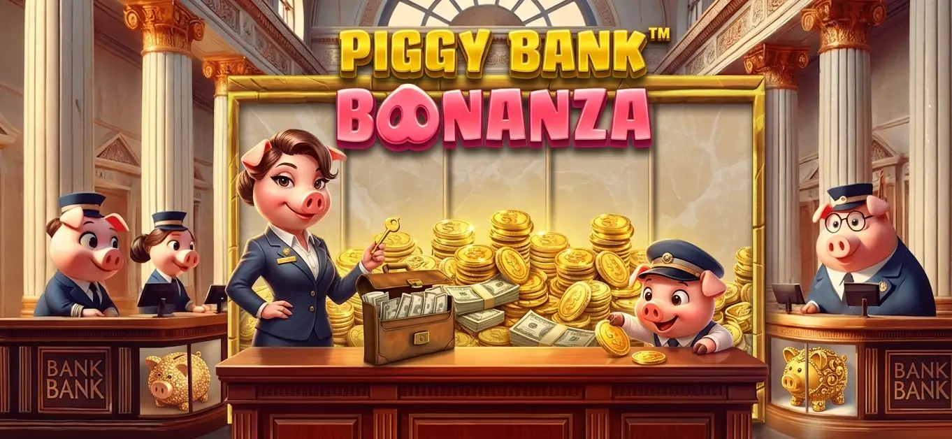 Piggy Bank Bonanza Australia desktop banner